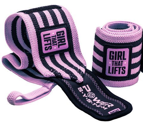 Бинти для зап’ясть (кистьові бинти) Power System PS-3510 Wrist Wraps GTL Pink