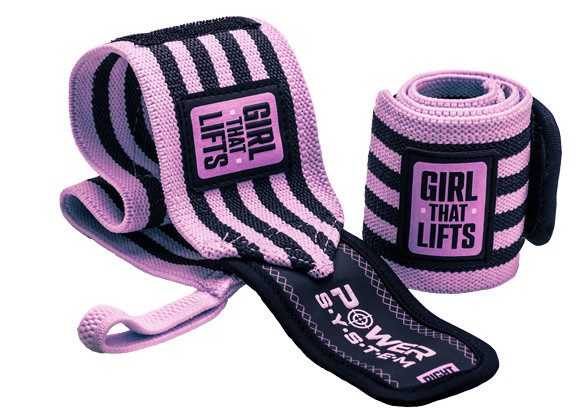 Бинти для зап’ясть (кистьові бинти) Power System PS-3510 Wrist Wraps GTL Pink