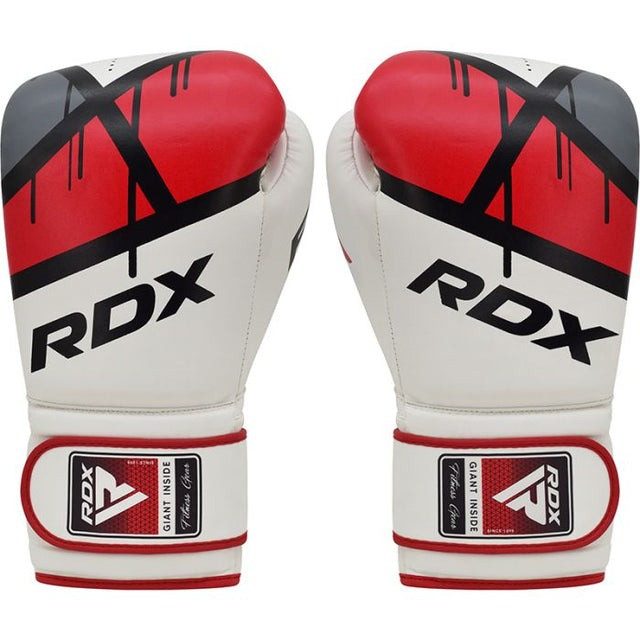 Боксерські рукавиці RDX F7 Ego Red 14 унцій (капа в комплекті)