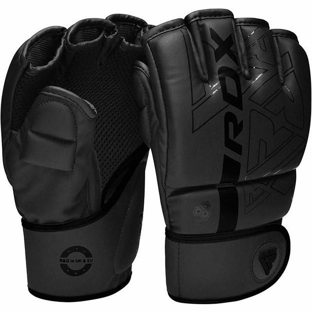 Рукавиці для ММА RDX F6 KARA Matte Black L