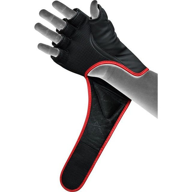Рукавиці для ММА RDX F6 KARA Matte Red XL