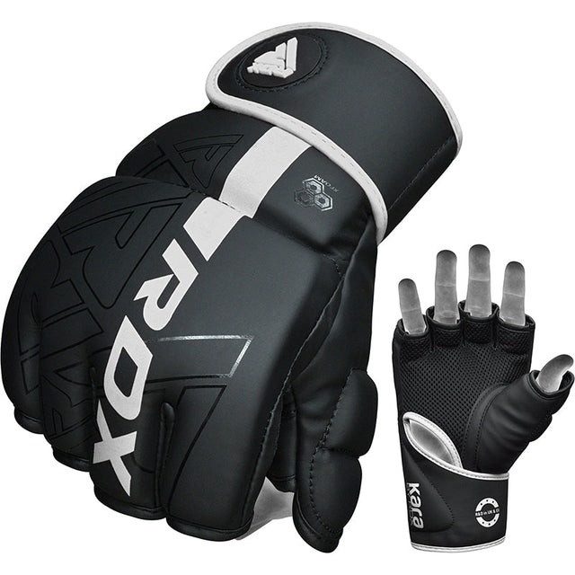 Рукавиці для ММА RDX F6 KARA Matte White L