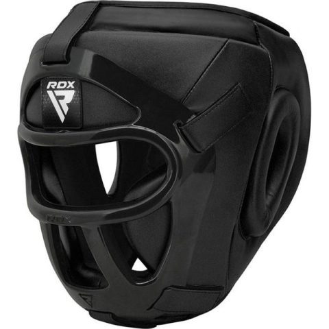 Боксерський шолом RDX T1 Grill Full Black M