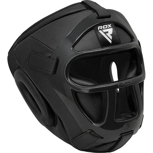 Боксерський шолом RDX T1 Grill Full Black M