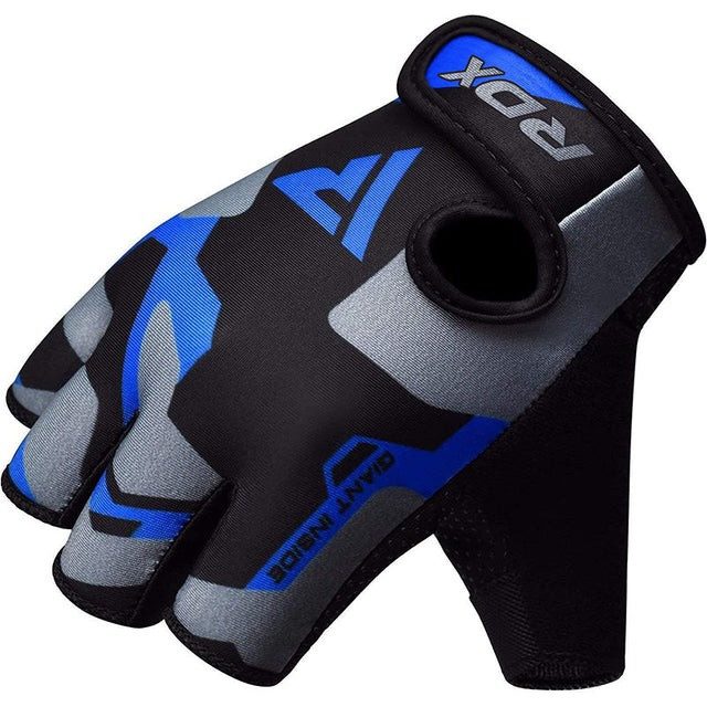 Рукавички для фітнесу RDX F6 Sumblimation Blue XXL