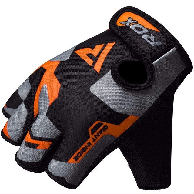 Рукавички для фітнесу RDX F6 Sumblimation Orange 2XL