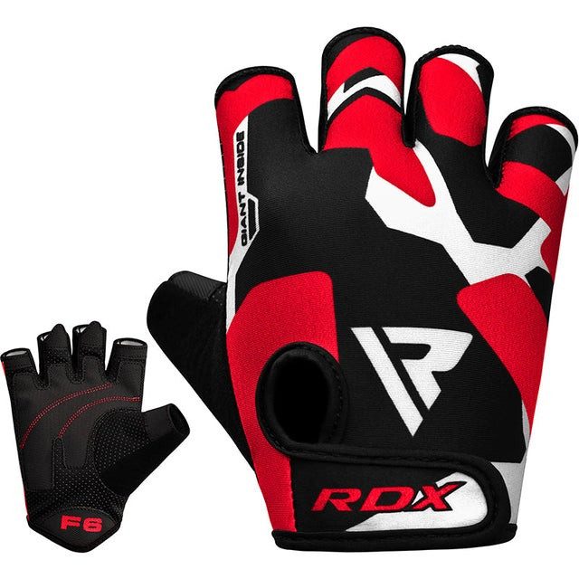 Рукавички для фітнесу RDX F6 Sumblimation Red XXL