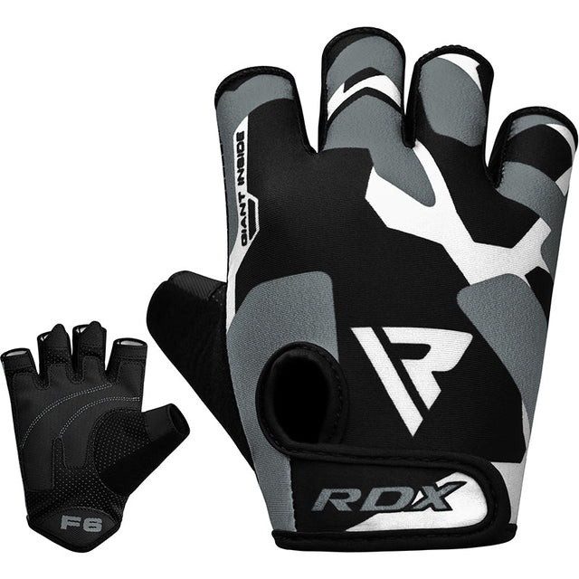 Рукавички для фітнесу RDX F6 Sumblimation Grey L