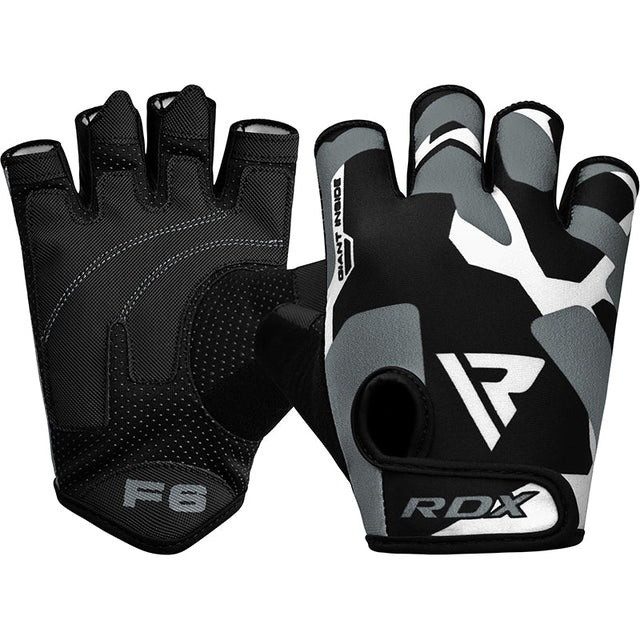 Рукавички для фітнесу RDX F6 Sumblimation Grey L