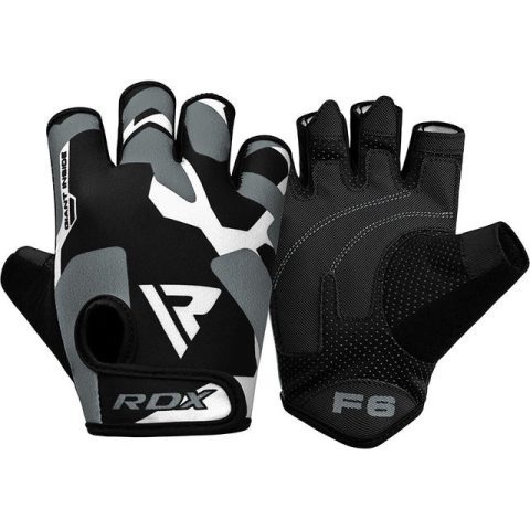 Рукавички для фітнесу RDX F6 Sumblimation Grey L