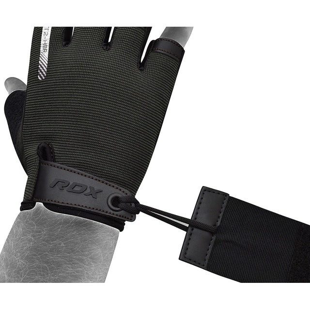 Рукавички для фітнесу RDX T2 Half Brown XL