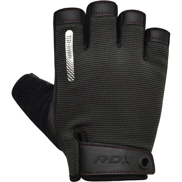 Рукавички для фітнесу RDX T2 Half Brown XL
