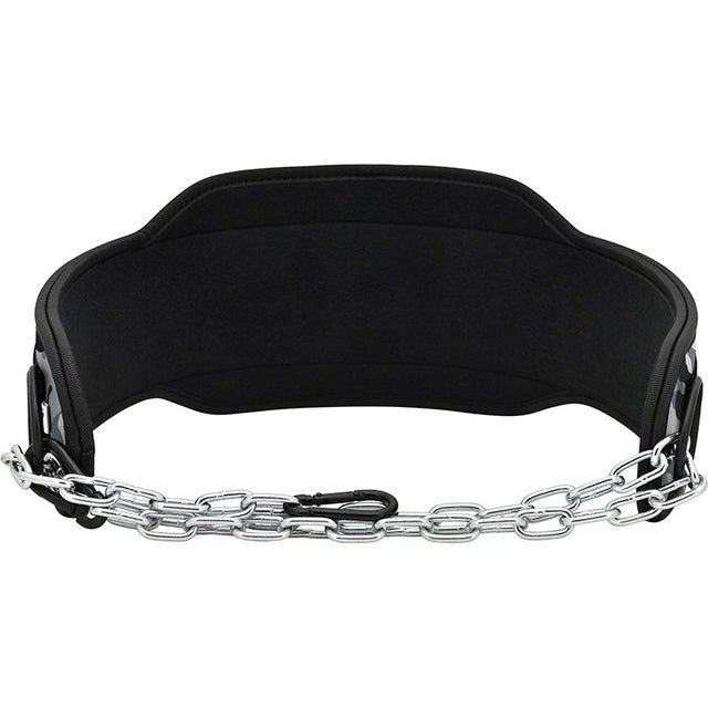 Пояс для обтяжень з ланцюгом RDX PRO DIPPING BELT 2 LAYER неопреновий Red