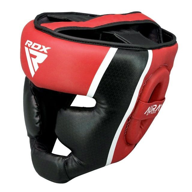 Боксерський шолом RDX AURA PLUS T-17 Red/Black M
