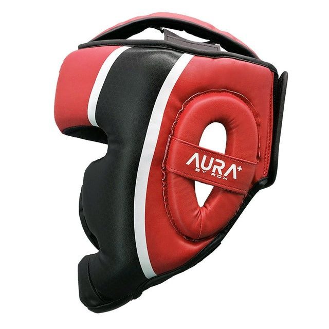 Боксерський шолом RDX AURA PLUS T-17 Red/Black M
