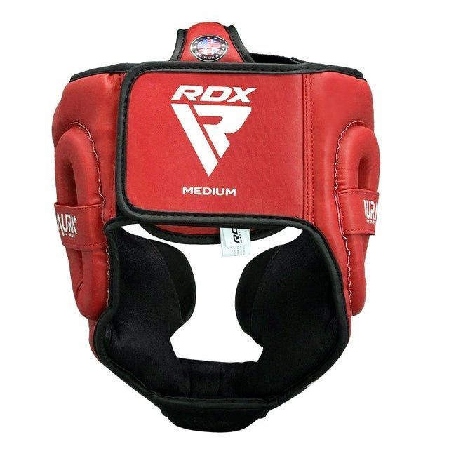 Боксерський шолом RDX AURA PLUS T-17 Red/Black M