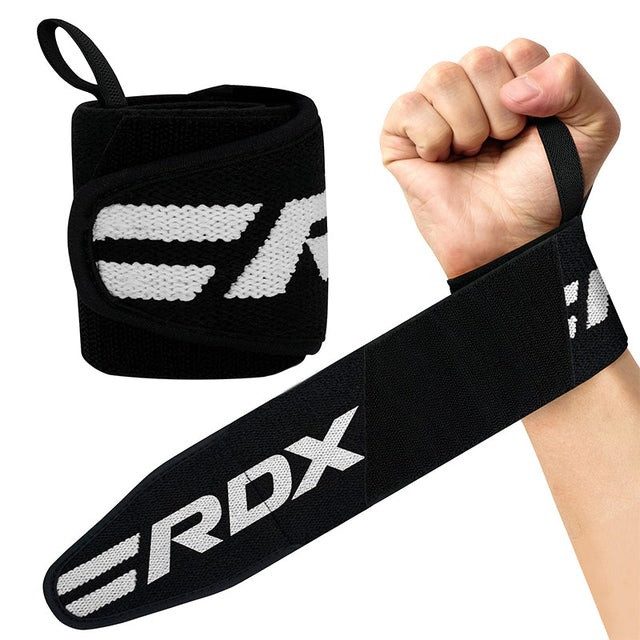 Бинти для зап’ясть (кистьові бинти) RDX W2 Gym Wrist Wraps Black Pro
