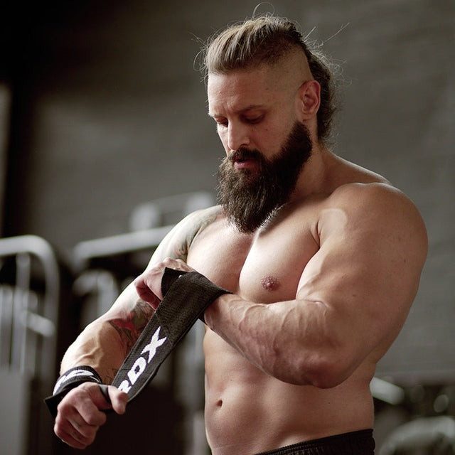 Бинти для зап’ясть (кистьові бинти) RDX W2 Gym Wrist Wraps Black Pro