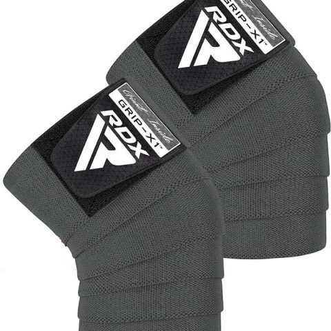 Бинти на коліна RDX K1 GYM Knee Wraps Grey