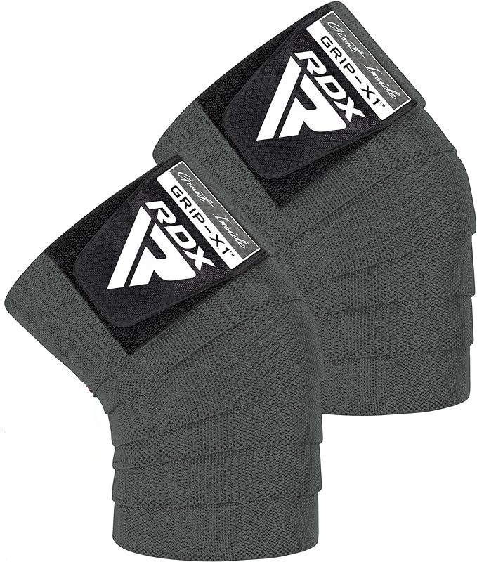 Бинти на коліна RDX K1 GYM Knee Wraps Grey