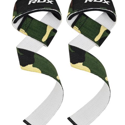Лямки для тяги RDX W1 Gym Single Strap Camo Green Plus