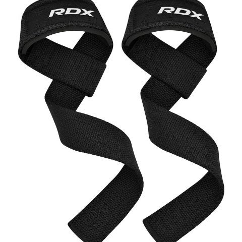 Лямки для тяги RDX W1 Gym Single Strap Black Plus
