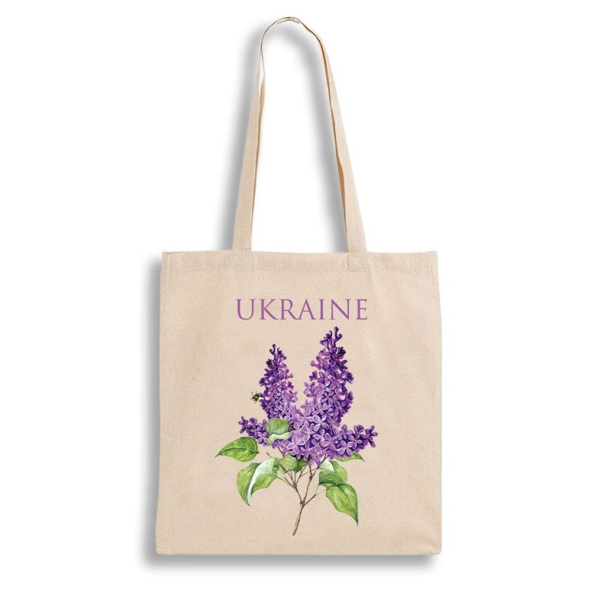 Екошопер BookOpt ВК4077 Ukraine “Бузок” бежевий