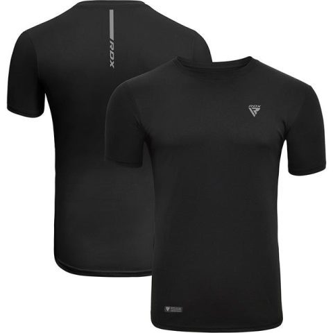 Спортивна футболка RDX T2 з короткими рукавами XL Black