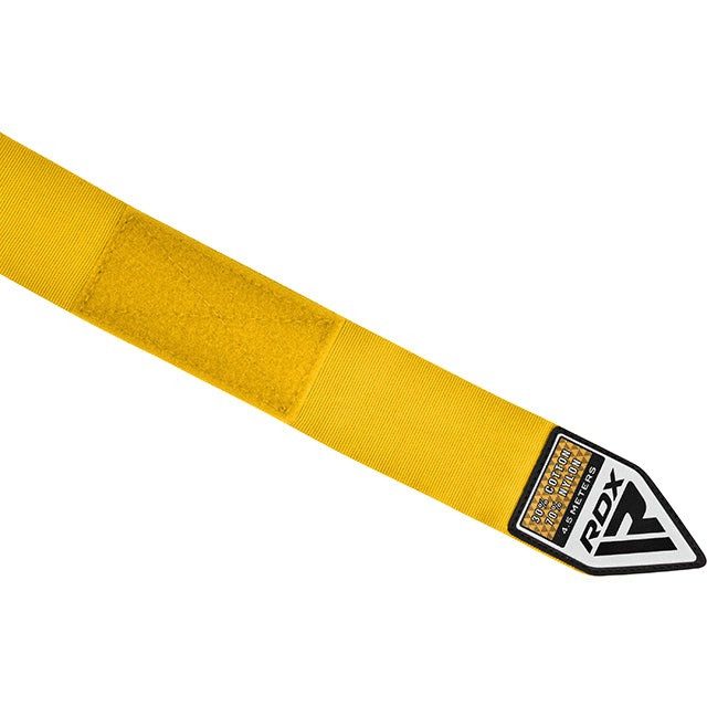 Бинти для боксу RDX WX Professional Boxing Hand Wraps Yellow (4.5м.)