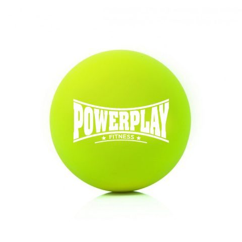 Масажний силіконовий м’яч PowerPlay PP-4354 Silicone Lacrosse Ball (6.3см.) Зелений