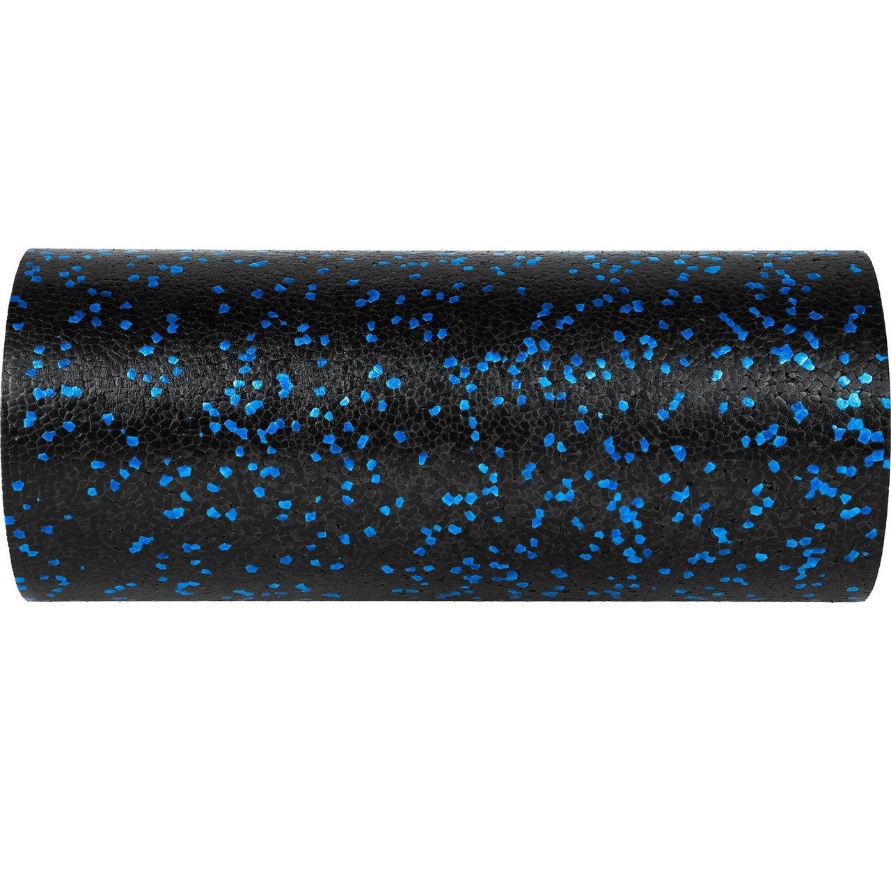 Масажний ролик (роллер) гладкий PowerPlay PP-4347 EPP Foam Roller Чорно/Синій (33×14см.)