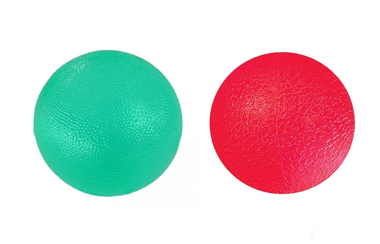Набір силіконових еспандерів-м’яч (тренажер для кисті) PowerPlay PP-4339 Grip Ball Set (набір 3 шт.)