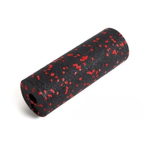 Масажний ролик (роллер) гладкий PowerPlay PP-4346 Mini EPP Foam Roller Чорно/Червоний (15×5,3см.)