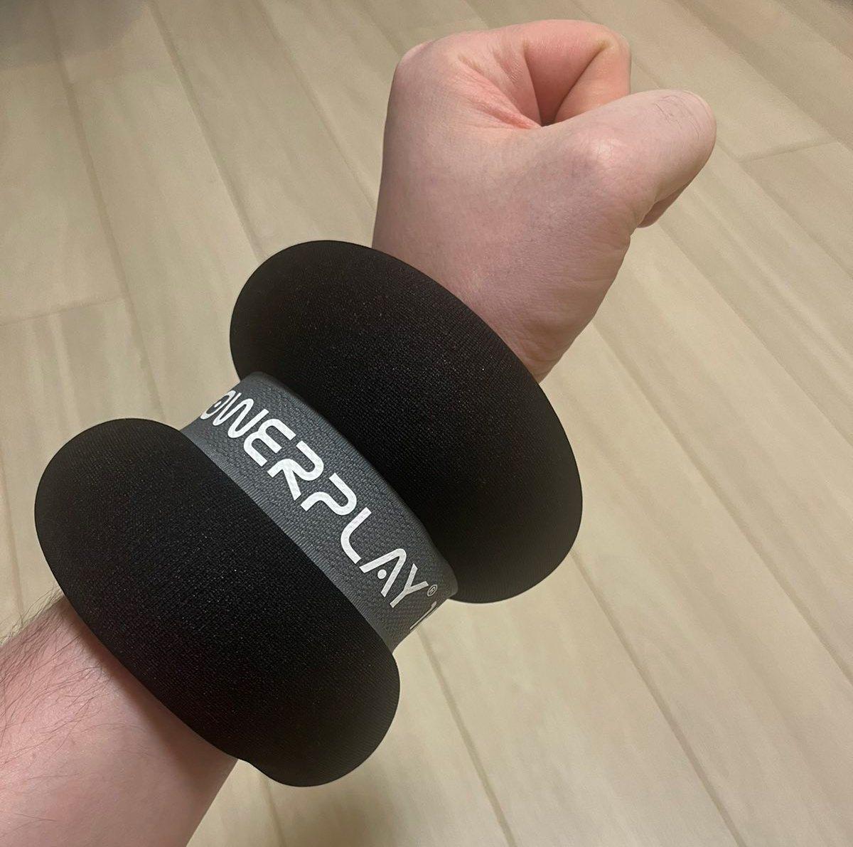 Обважнювачі-манжети для ніг та рук PowerPlay PP-4349 Ankle/Wrist Weights (2шт.*2 kg) (пара) Чорні