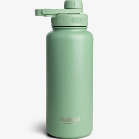 Пляшка для води металева з подвійною вакуумною ізоляцією Bohtal Insulated Sports Bottle 960 ml/32 oz Green