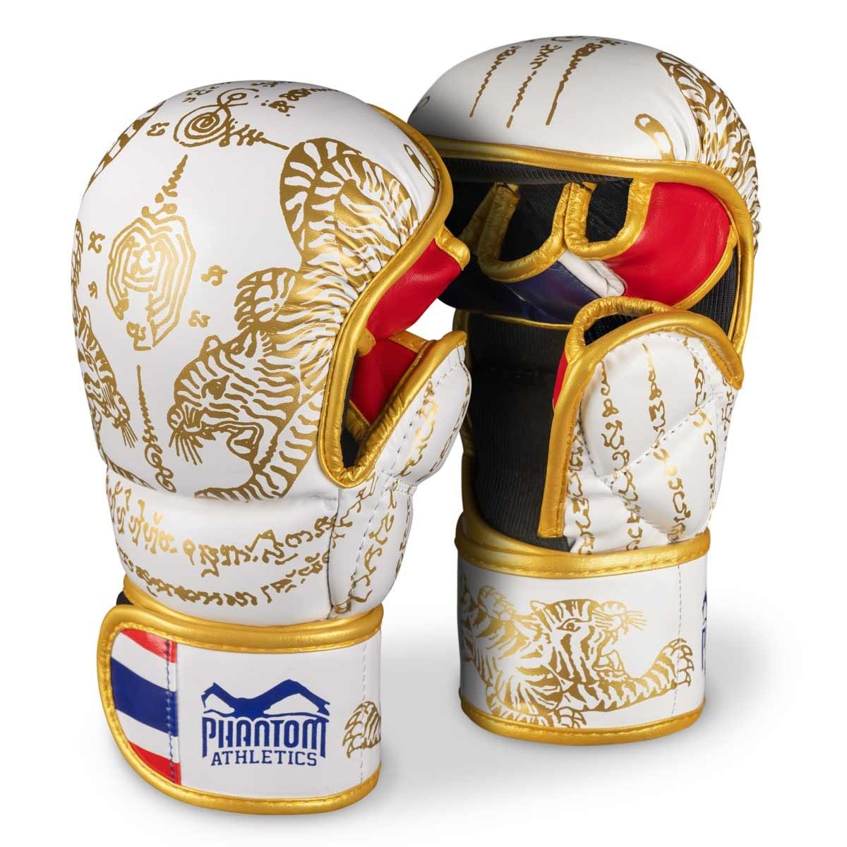 Рукавиці для ММА Phantom Muay Thai White Gold L/XL