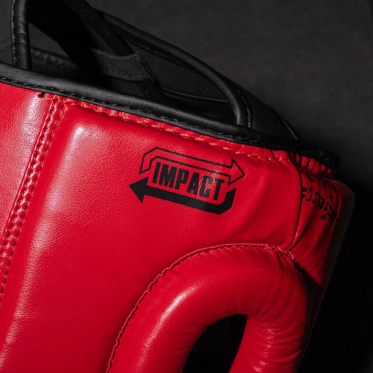 Боксерський шолом Phantom Muay Thai Full Face Red (капа в комплекті)