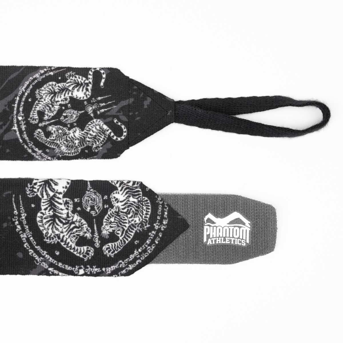 Бинти для боксу Phantom Muay Thai Black 400cm. (4м.)