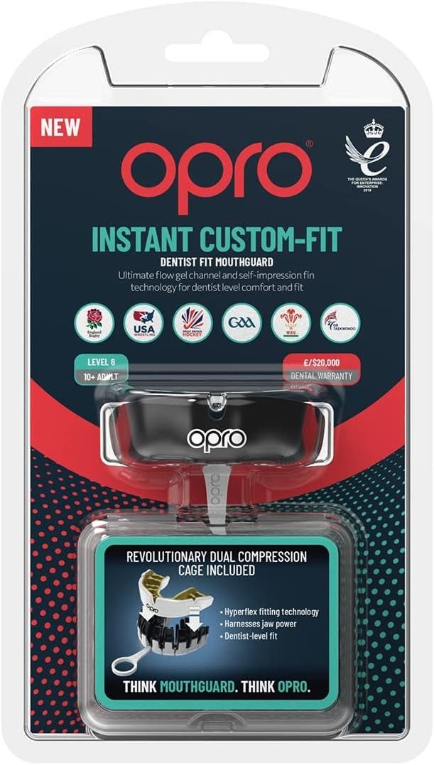 Капа OPRO Instant доросла (вік 11+) Clear (art.102520007)