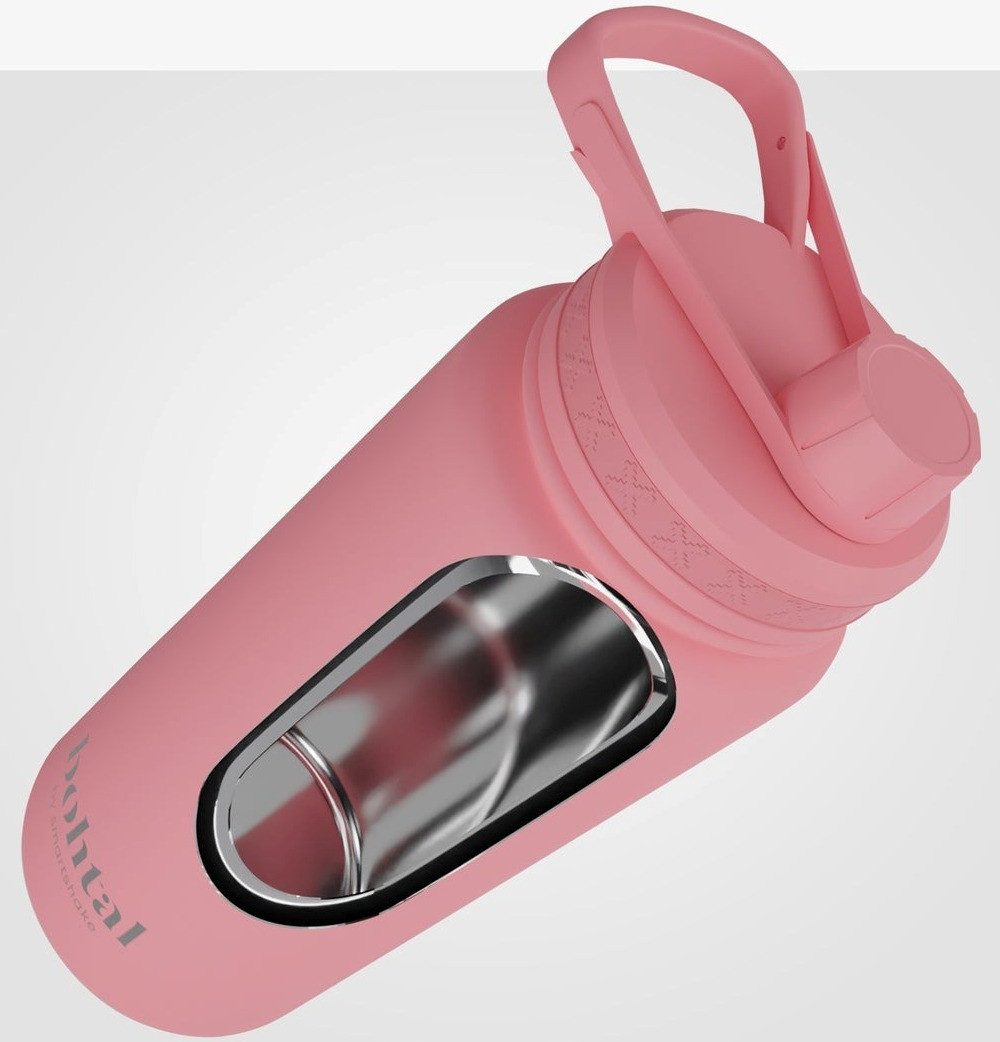 Пляшка для води металева з подвійною вакуумною ізоляцією Bohtal Insulated Sports Bottle 960 ml/32 oz Pink