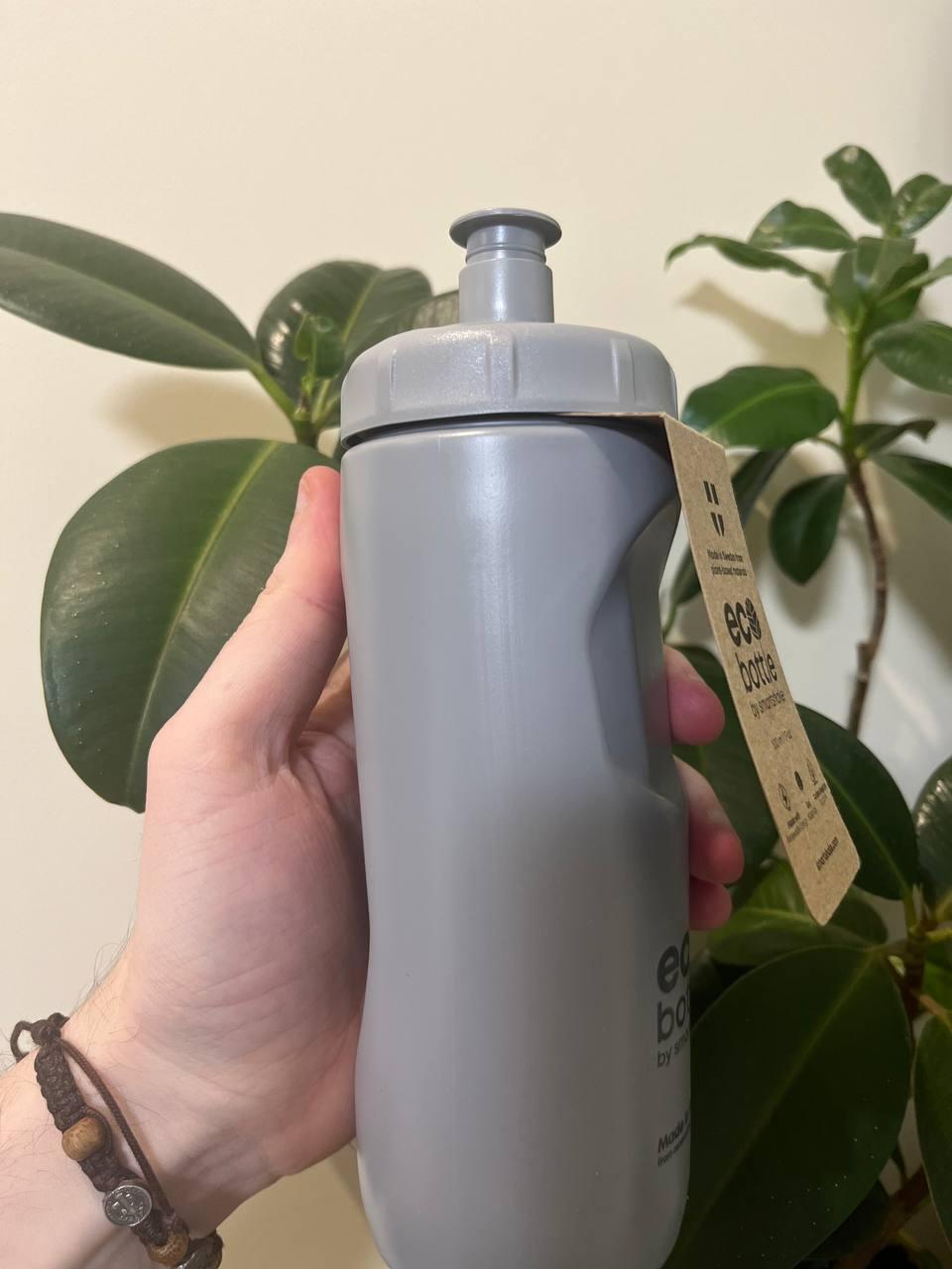 Пляшка для води Smartshake EcoBottle Squeeze 500ml Gray