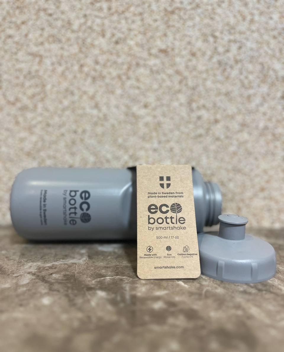 Пляшка для води Smartshake EcoBottle Squeeze 500ml Gray