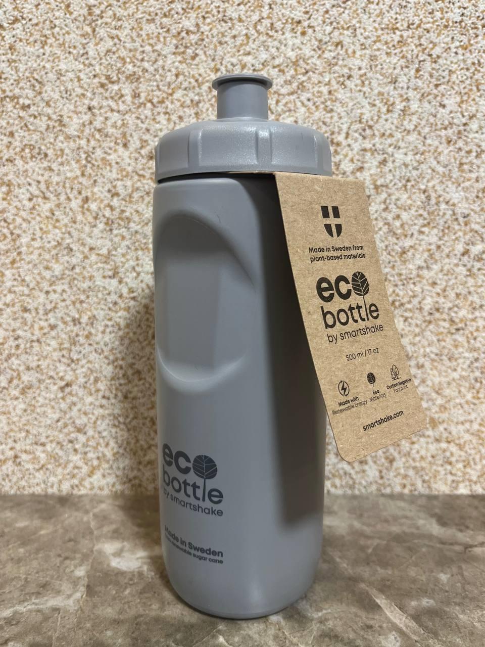 Пляшка для води Smartshake EcoBottle Squeeze 500ml Gray