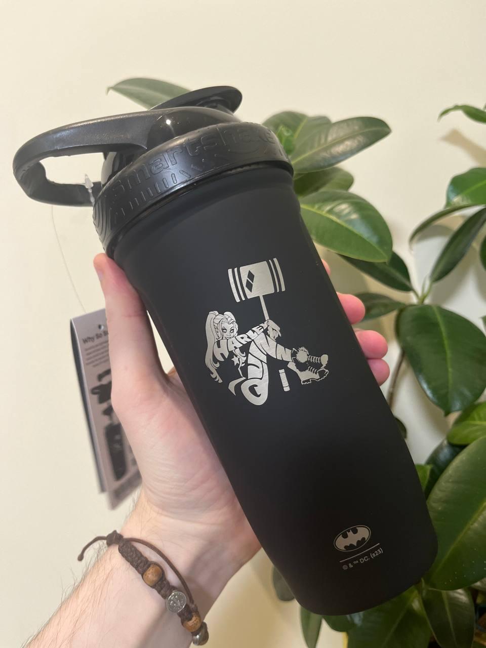 Шейкер спортивний SmartShake Reforce 900ml DC Harley Quinn