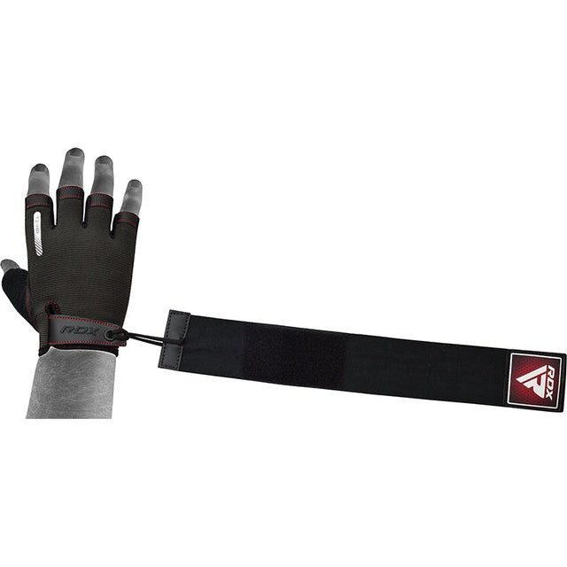 Рукавички для фітнесу RDX T2 Half Red XL