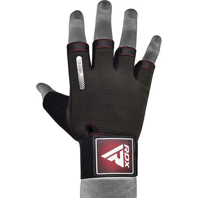 Рукавички для фітнесу RDX T2 Half Red XL