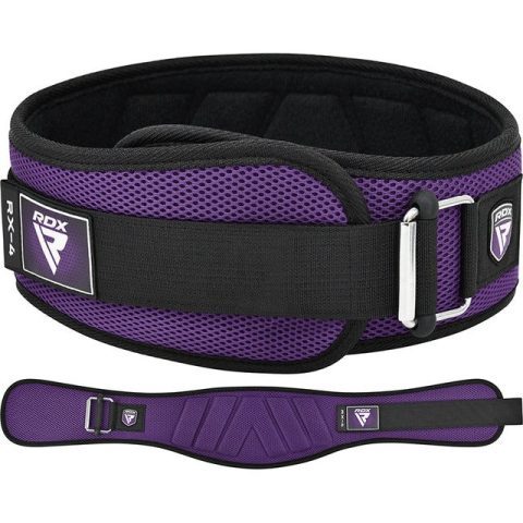 Пояс для важкої атлетики RDX RX4 EVA Curve неопреновий PURPLE S