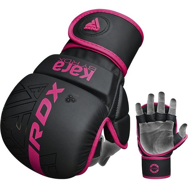 Рукавиці для ММА F6 MATTE PINK PLUS-XS/S