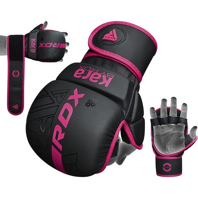 Рукавиці для ММА F6 MATTE PINK PLUS-XS/S