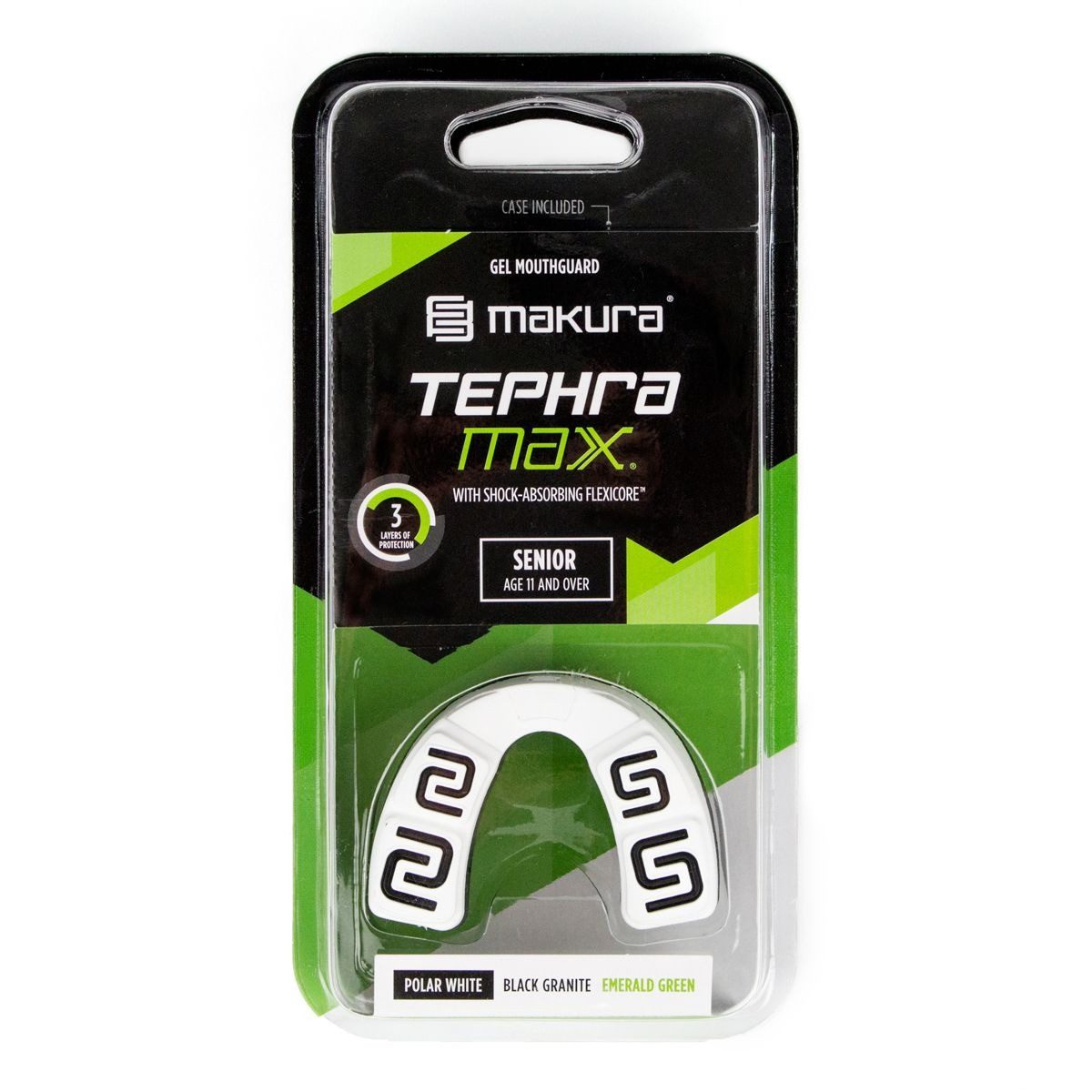 Капа MAKURA Tephra доросла (вік 11+) White/Black/Green (art.6017514130)